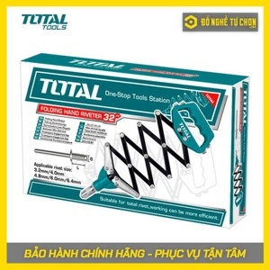 Kìm rút riveter chuyên nghiệp tay gấp Total THT32321