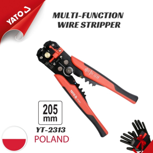 Kìm tuốt dây điện đa năng Yato YT-2313