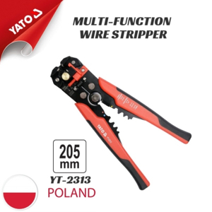 Kìm tuốt dây điện đa năng Yato YT-2313