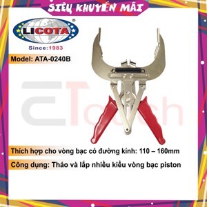 Kìm vô bạc piston Licota ATA-0240B