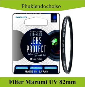 Kính lọc Filter Marumi Fit and Slim MC Lens protect 82mm
