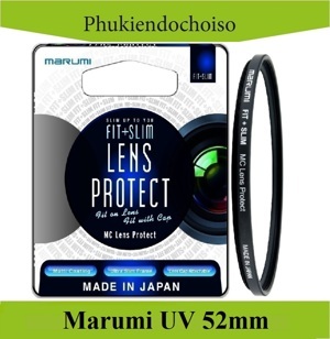 Kính lọc Marumi Fit & Slim Lens Protect 52mm