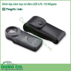 Kính lúp cầm tay có đèn led Niigata LFL-10