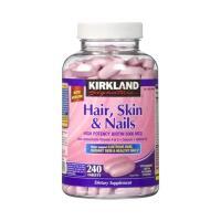 Viên uống làm đẹp da tóc và móng Kirkland Signature Hair, Skin & Nails 240 viên