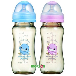 Bình sữa cổ rộng Pes Ku Ku Ku5817 - 280ml