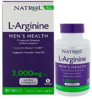Thuốc thảo dược L-Arginine 3000mg dành cho nam giới (hộp 90 viên)