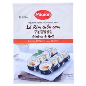 Lá kim cuốn cơm Gimbab & Roll Miwon gói 10g