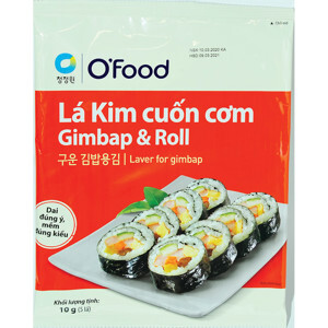 Lá kim cuốn cơm Gimbab & Roll Miwon gói 10g