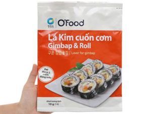 Lá kim cuốn cơm Gimbab & Roll Miwon gói 10g