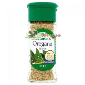 Lá kinh giới McCormick Oregano Leaves - 10g