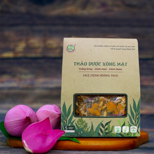 Lá xông thảo dược sau sinh Cung Đình 100g