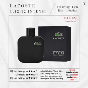 Nước hoa nam Lacoste L.12.12 Noir for men