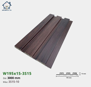 Lam 3 sóng iWood W195x15-3S15-10