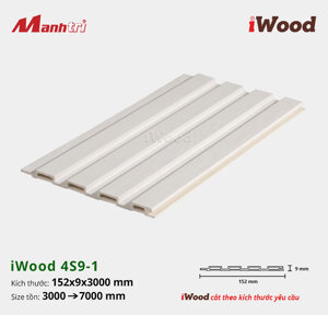 Lam 4 sóng iWood W152x9-4S9-1 - Hộp