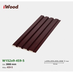 Lam 4 sóng iWood W152x9-4S9-5 - Hộp