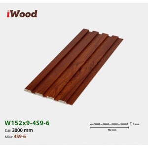 Lam 4 sóng iWood W152x9-4S9-6 - Hộp