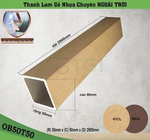 Lam gỗ nhựa OB50T50
