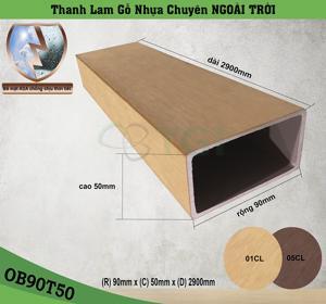 Lam gỗ nhựa OB90T50