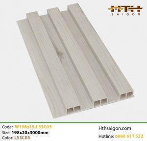 Lam sóng ốp tường Hobi Wood LS3C03