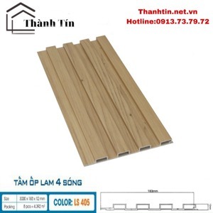 Lam sóng ốp tường Hobi Wood LS405