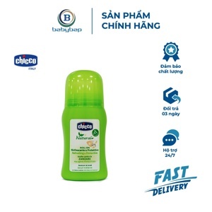 Lăn chống muỗi đốt Chicco 60ml (dành cho bé 3 tháng trở lên)