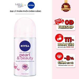 Lăn khử mùi chiết xuất ngọc trai NIVEA Pearl & Bea