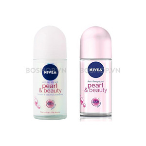 Lăn khử mùi chiết xuất ngọc trai NIVEA Pearl & Bea