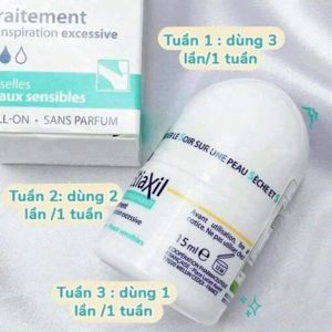 Lăn khử mùi Etiaxil trị hôi nách, viêm vùng da dưới cánh tay 15ml