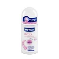 Lăn Khử Mùi Mờ Vết Thâm Nivea Extra Whitening 25ml