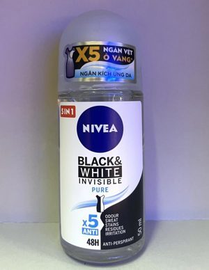 Lăn khử mùi nữ Nivea Invisible Black & White 50ml