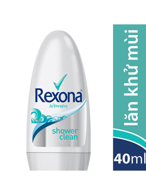 Lăn khử mùi Rexona Shower Clean 40ml