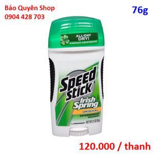 Lăn khử mùi Speed Stick Irish Spring 76g Của Mỹ