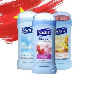 Khử mùi nữ Suave Powder 24h Protection 74g