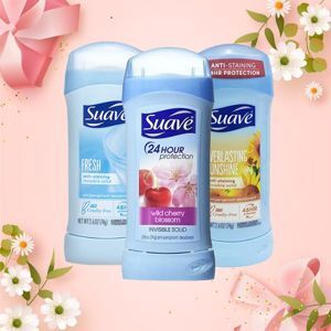 Khử mùi nữ Suave Powder 24h Protection 74g