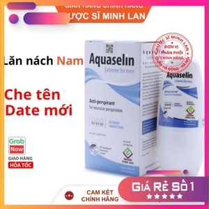 Lăn Nách Dành Cho Nam Aquaselin Extreme For Men Antiperspirant For Excessive Perspiration 20ml