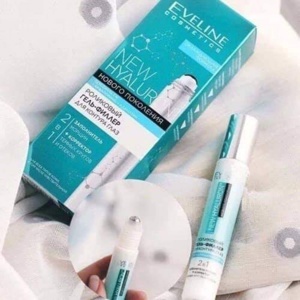 Lăn xóa nhăn trẻ hóa da vùng mắt Bio Hyaluron 4D Eveline 15ml