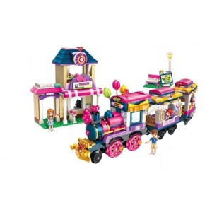 Lắp ráp lego Đoàn Tàu Sắc Màu 690 khối - Enlighten 2015