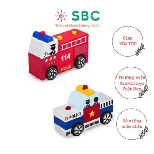 Lắp ráp xe cứu hỏa Winwintoys 61292