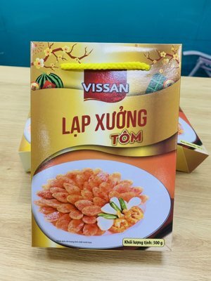 Lạp xưởng tôm Vissan gói 500g