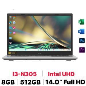 Laptop Acer Aspire 3 A314-36M-391A NX.KDMSV.002 - Intel Core i3-N305, 8GB RAM, SSD 512GB, Intel UHD Graphics, 14 inch