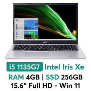 Laptop Acer Aspire 3 A315-58-529V NX.ADDSV.00N - Intel Core i5-1135G7, 4GB RAM, SSD 256GB, Intel Iris Xe Graphics, 15.6 inch