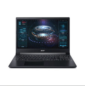 Laptop Acer Aspire 7 A715-42G-R4ST NH.QAYSV.004 - AMD Ryzen 5-5500U, 8GB RAM, SSD 256GB, Nvidia GeForce GTX 1650 4GB GDDR6, 15.6 inch