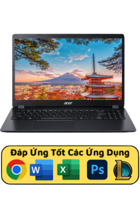 Laptop Acer Aspire A315-56-58EG NX.HS5SV.00J - Intel Core i5 1035G1, 4GB RAM, SSD 256GB, Intel UHD Graphics, 15.6 inch