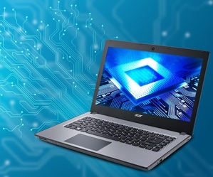 Laptop Acer Aspire E5-476-50SZ NX.H33SV.001 - Intel Core i5-8250U, 4GB RAM, HDD 1TB + SSD 128GB, Intel UHD Graphics 620, 14 inch