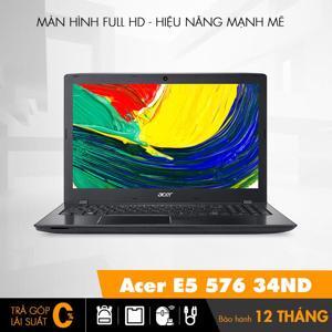 Laptop Acer Aspire E5-576-34ND NX.GRYSV.004 - Intel Core i3-8130U, 4GB RAM, HDD 1TB, Intel UHD Graphics 620, 15.6 inch
