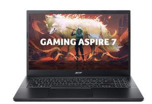 Laptop Acer Gaming Aspire 7 A715-76G-59MW NH.QMYSV.001 - Intel Core i5-12450H, 8GB RAM, SSD 512GB, Nvidia GeForce RTX 2050 4GB GDDR6 + Intel UHD Graphics, 15.6 inch