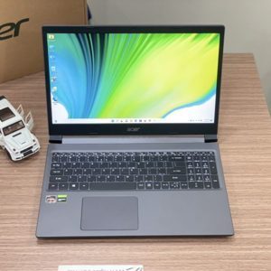 Laptop Acer Gaming Aspire 7 A715-41G-R150 NH.Q8SSV.004 - AMD Ryzen 7-3750H, 8GB RAM, SSD 512GB, Nvidia Geforce GTX 1650Ti 4GB GDDR6, 15.6 inch