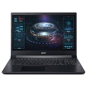 Laptop Acer Gaming Aspire 7 A715-75G-56ZL NH.Q97SV.001 - Intel Core i5-10300H, 8GB RAM, SSD 512GB, Nvidia GeForce GTX 1650 4GB GDDR6 + Intel UHD Graphics, 15.6 inch