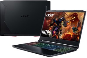 Laptop Acer Gaming Nitro 5 AN515-55-72P6 NH.QBNSV.004 - Intel Core i7-10750H, 8GB RAM, SSD 512GB, Nividia GeForce GTX 1650 4GB GDDR6 + Intel UHD Graphics, 15.6 inch