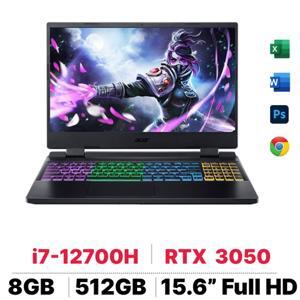 Laptop Acer Gaming Nitro 5 Tiger AN515-58-769J NH.QFHSV.003 - Intel Core i7-12700H, 8GB RAM, SSD 512GB, Nvidia GeForce RTX 3050 4GB GDDR6, 15.6 inch